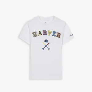 Camiseta Retro Kids White - Harper & Neyer