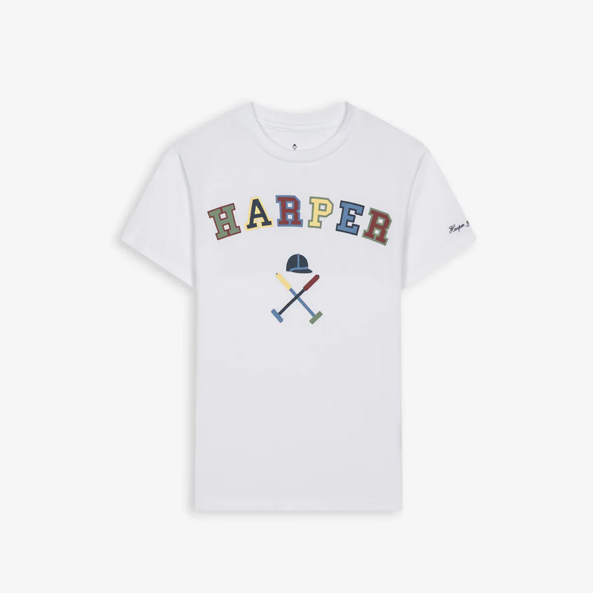 Camiseta Retro Kids White - Harper & Neyer