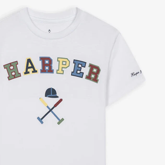 Camiseta Retro Kids White - Harper & Neyer - Imagen 4