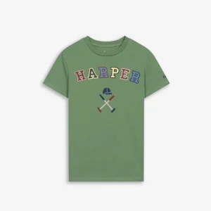 Camiseta Retro Kids Midow Green - Harper & Neyer
