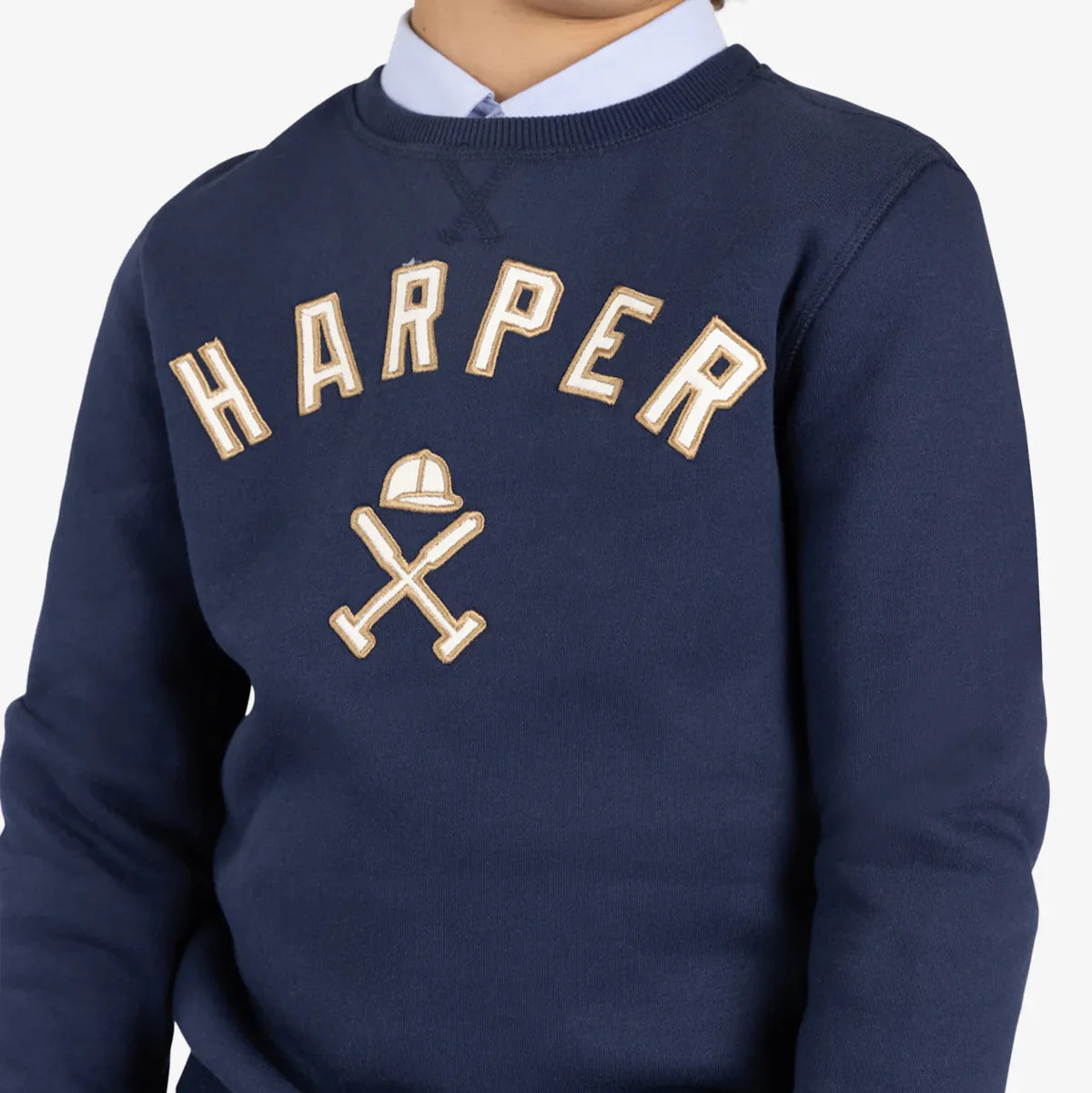 Sudadera New England Kids Navy Blue - Harper & Neyer - Imagen 4
