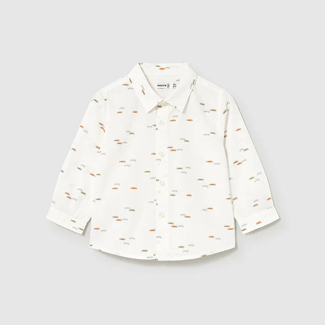 Camisa niño estampada Coches - Mayoral - Imagen 2