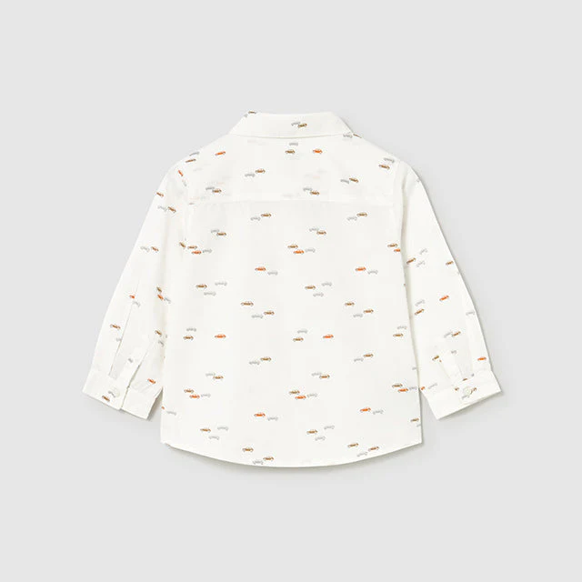 Camisa niño estampada Coches - Mayoral - Imagen 3