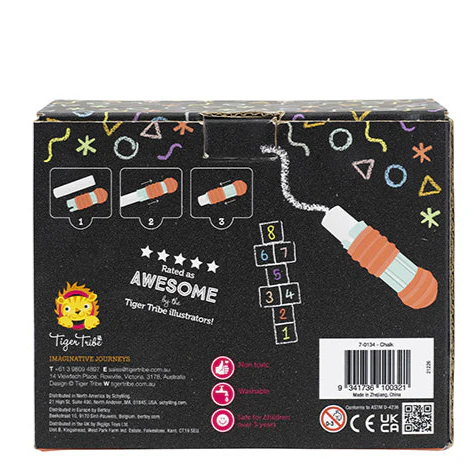 Chalk tizas exterior - Tiger Tribe - Imagen 4