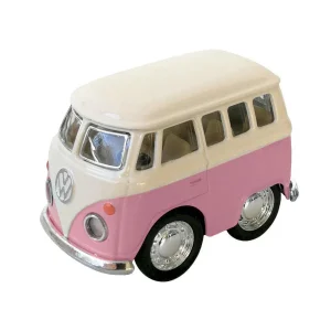Mini Furgoneta Volkswagen Juguete Rosa - Beetle Classical
