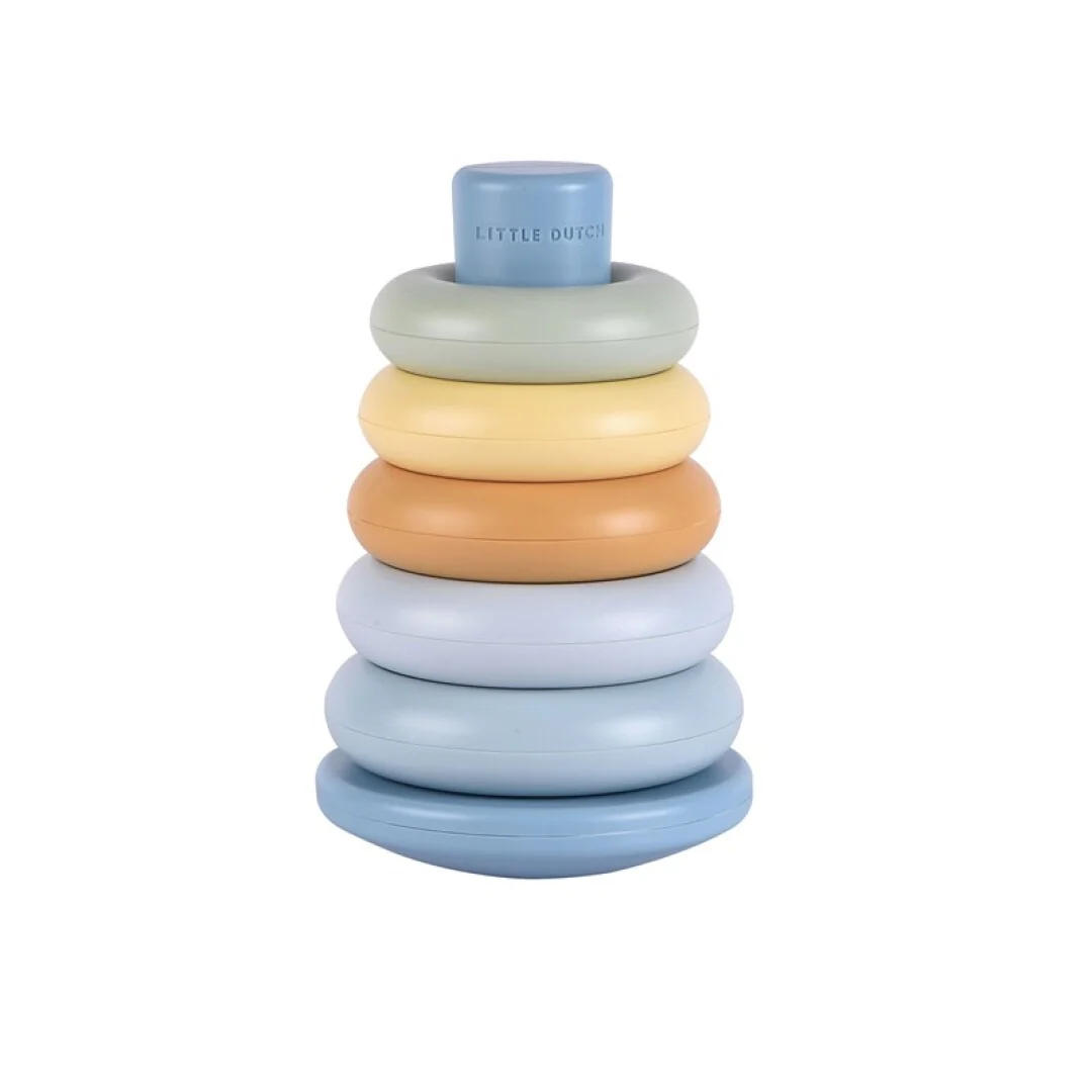 Anillos encajables azul - Little Dutch - Imagen 2