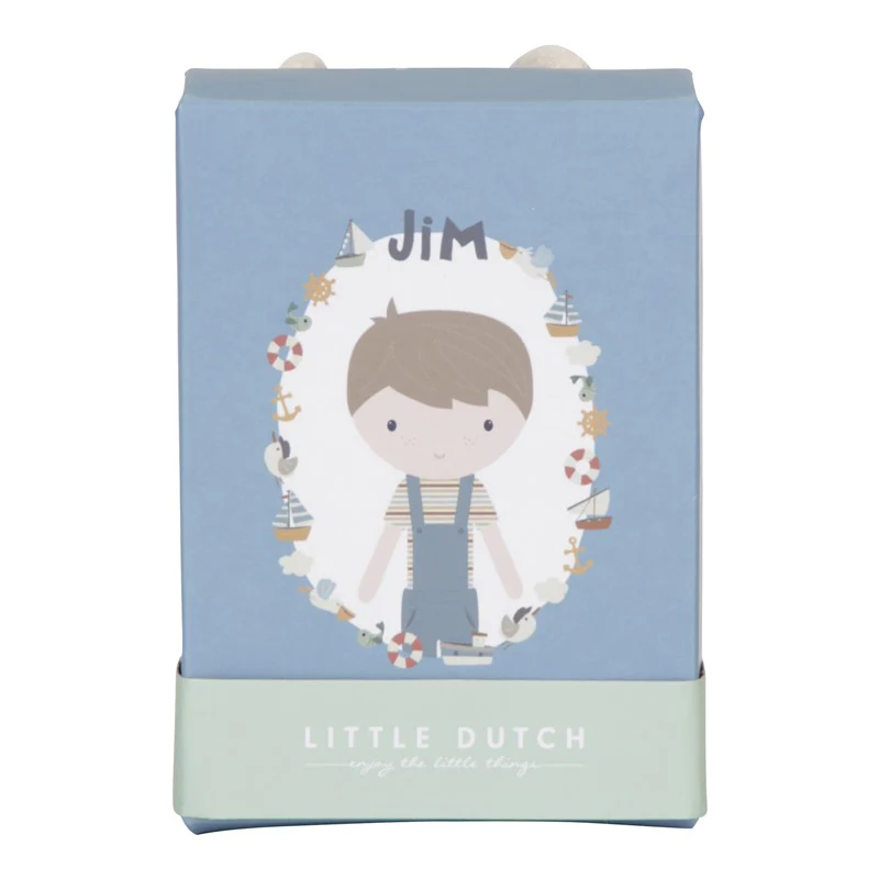 Jim muñeco blandita pequeño Little Dutch - Imagen 5