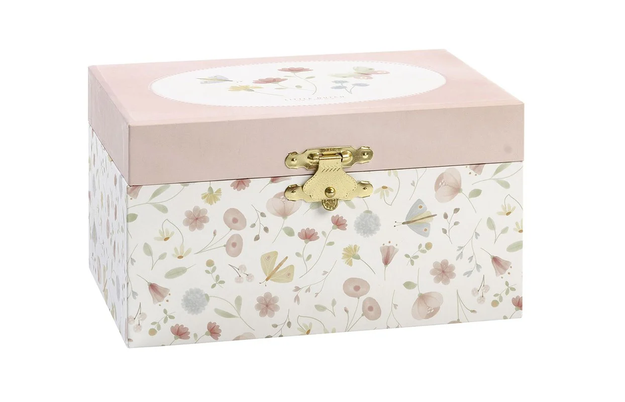 Caja de música joyero Rosa - Little Dutch - Imagen 3