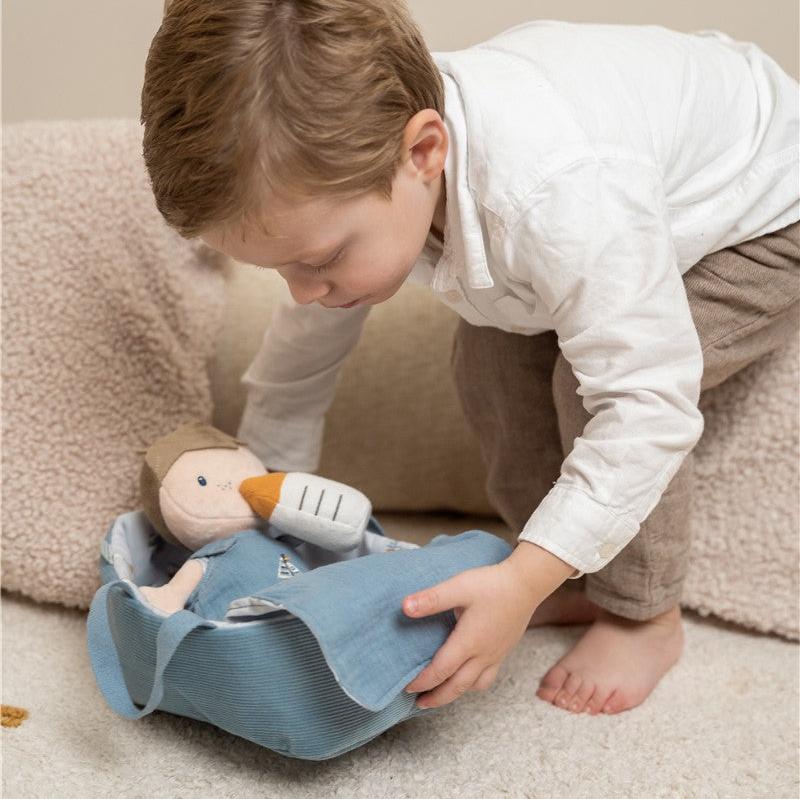 Bebé Jim con capazo - Little Dutch - Imagen 6