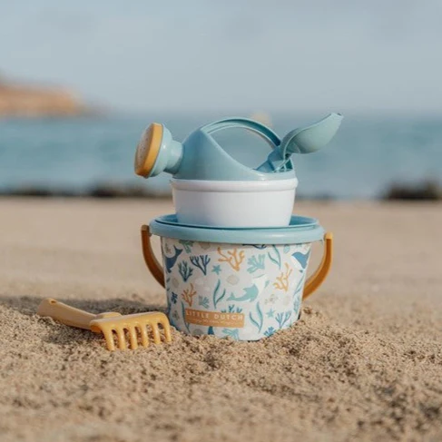 Set de playa 5 piezas azul Ocean Dreams Little Dutch - Imagen 3