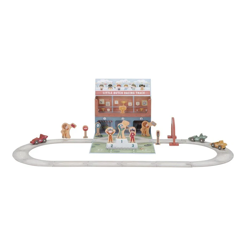 Caja con pista de carreras - Little Dutch - Imagen 3