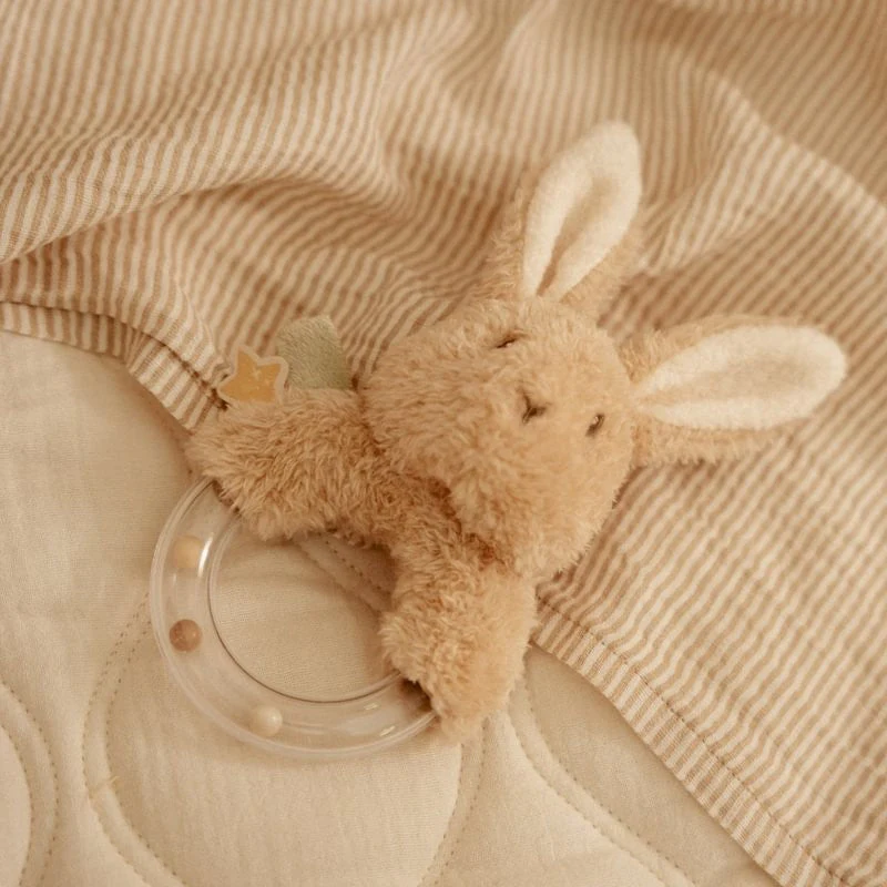 Sonajero anillo Conejito Newborn Narural - Little Dutch - Imagen 4