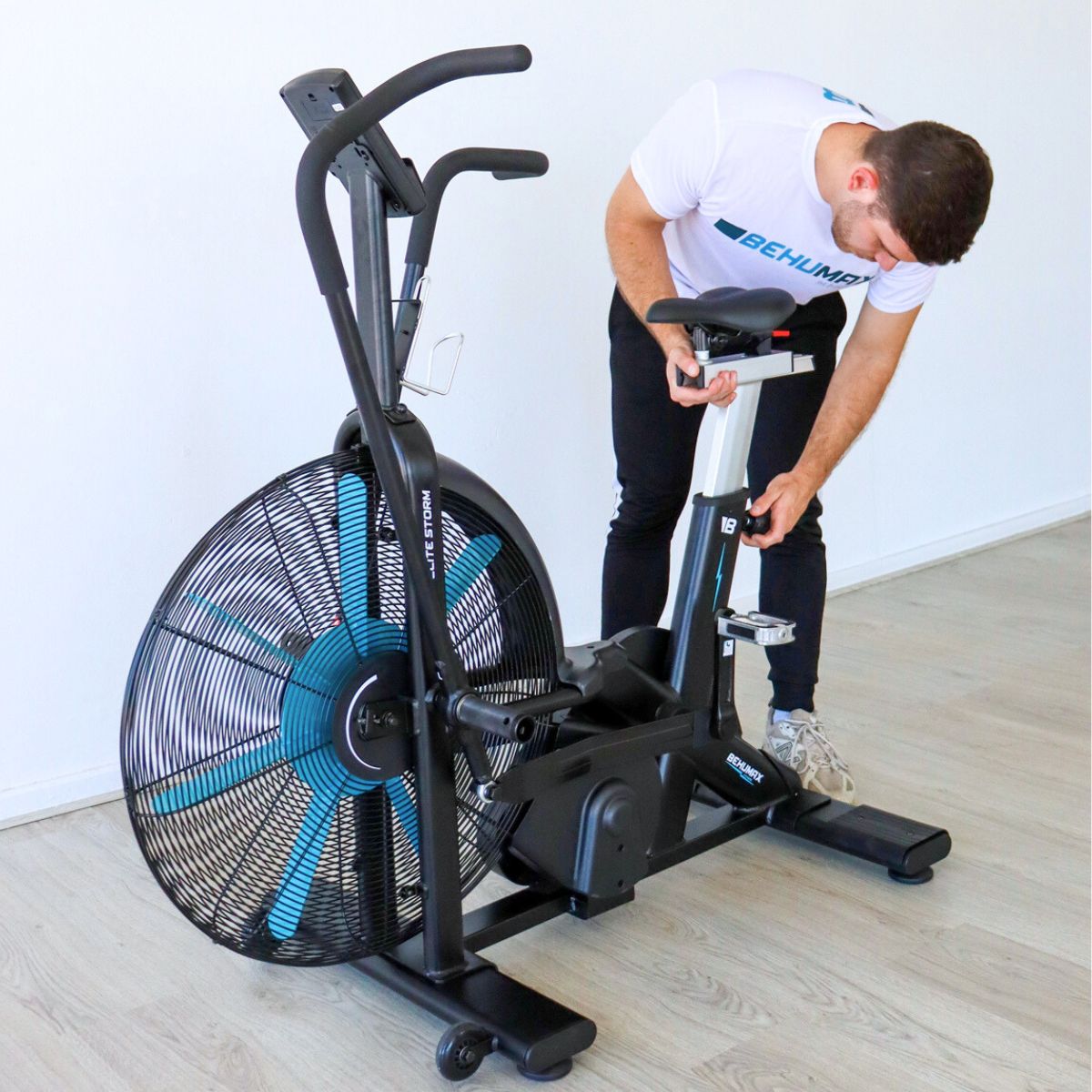 Bicicleta Estática Air Bike Elite Storm - Imagen 4