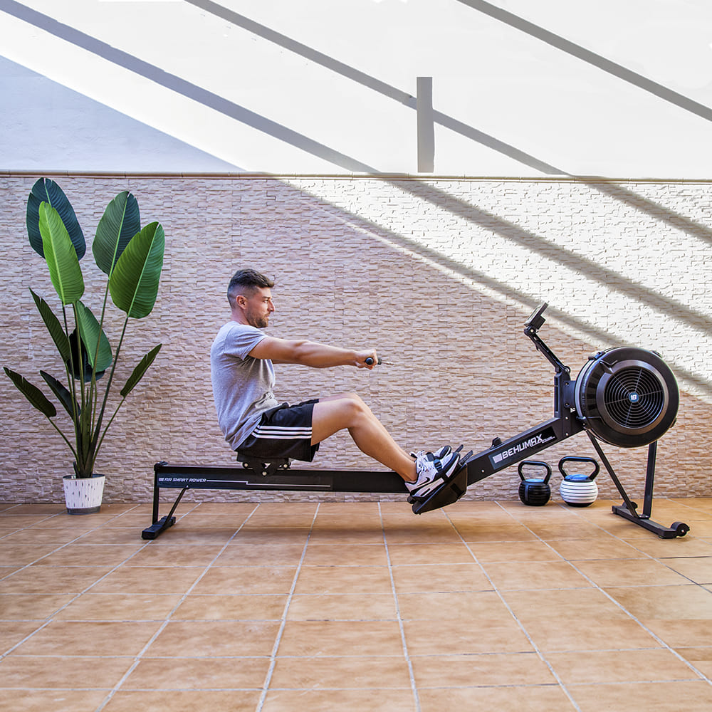 Máquina de remo Air Smart Rower + Bicicleta estática Air Bike Fit Pro - Imagen 4