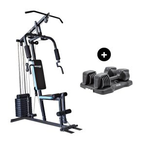 Máquina Multigym 300 + Adjustable dumbbell