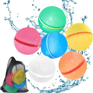 Globos agua reutilizables translúcidos - Soppycid